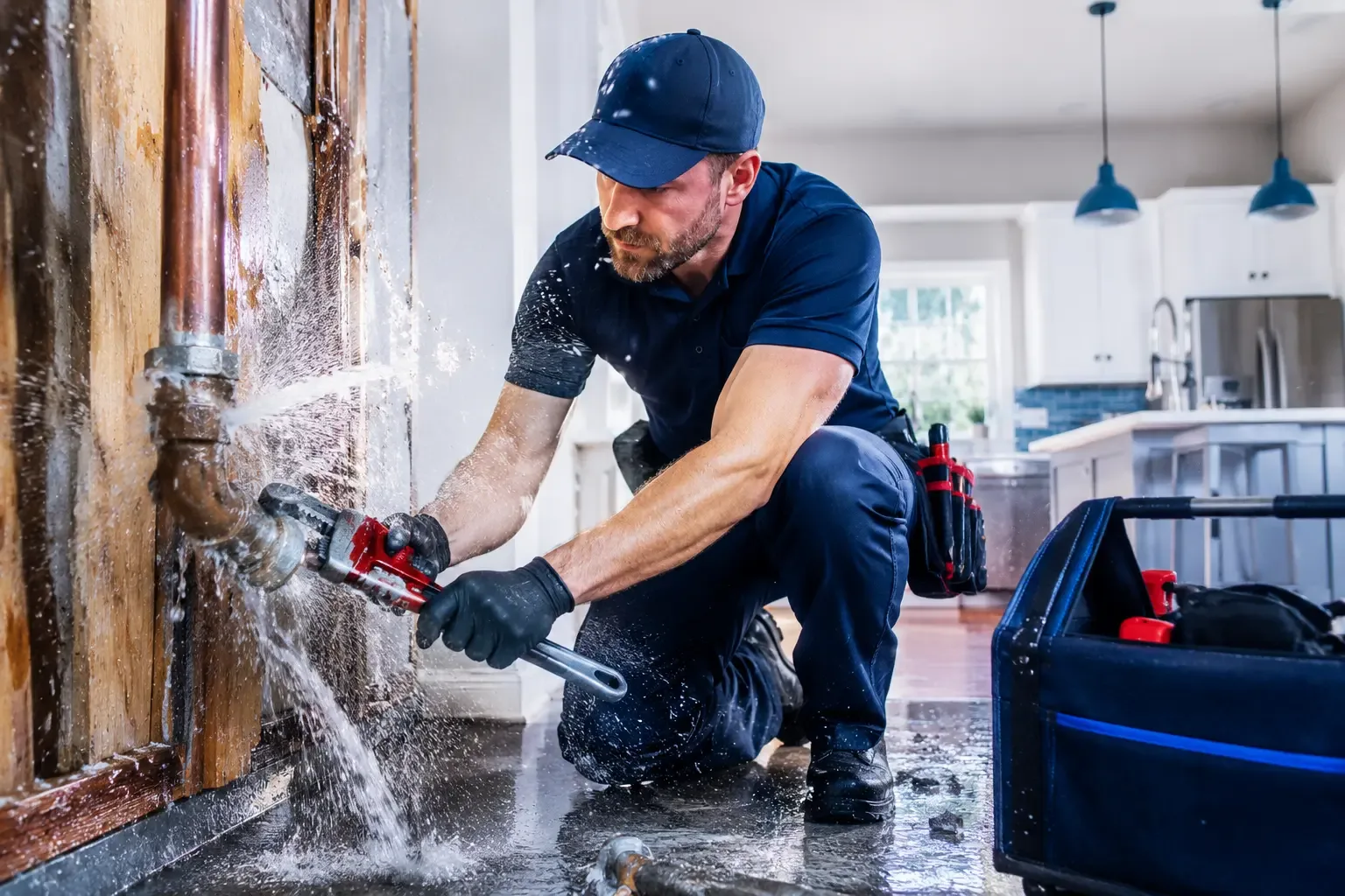 Local emergency pipe repair professionals in Linwood, MI